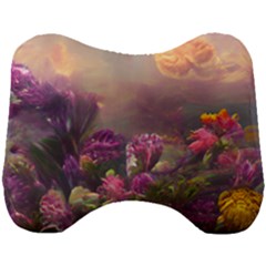 Floral Blossoms  Head Support Cushion by Internationalstore