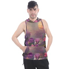 Floral Blossoms  Men s Sleeveless Hoodie by Internationalstore