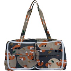 Fox Pattern Multi Function Bag by Pakjumat