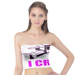 Drone Racing Gift T- Shirt Distressed F P V Race Drone Racing Drone Racer Pattern Quote T- Shirt (2) Tube Top by ZUXUMI