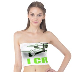 Drone Racing Gift T- Shirt Distressed F P V Race Drone Racing Drone Racer Pattern Quote T- Shirt (4) Tube Top by ZUXUMI