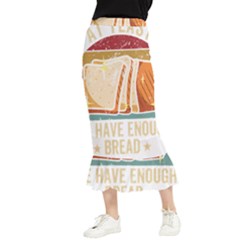 Bread Baking T- Shirt Funny Bread Baking Baker At Yeast We Have Enough Bread T- Shirt (1) Maxi Fishtail Chiffon Skirt by JamesGoode