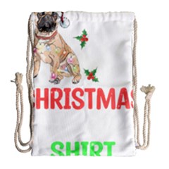 French Bulldog Dog Xmas Pajama T- Shirt French Bulldog Dog Xmas This Is My Christmas Pajama T- Shirt Drawstring Bag (large) by ZUXUMI