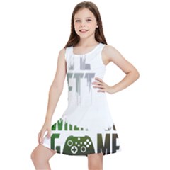 Gaming Controller Quote T- Shirt A Gaming Controller Quote Life Is Better When You Game T- Shirt (3) Kids  Lightweight Sleeveless Dress by ZUXUMI