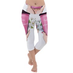 1 Lightweight Velour Capri Yoga Leggings by SychEva