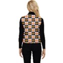 Lantern Chess Halloween Women s Button Up Puffer Vest View2