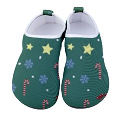 Twigs Christmas Party Pattern Women s Sock-style Water Shoes by uniart180623