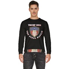 Trump 2024 The Final Battle Men s Fleece Sweatshirt by 13stars