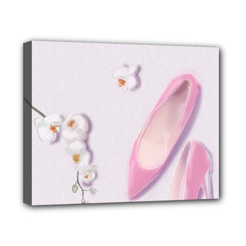 Shoes Canvas 10  X 8  (stretched) by SychEva