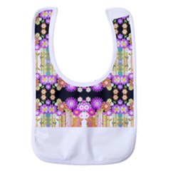 Colorful Flowers Pattern T- Shirt Colorful Wild Flowers T- Shirt Baby Bib by EnriqueJohnson