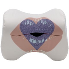 Lips -18 Head Support Cushion by SychEva