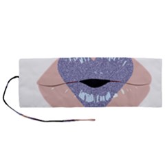 Lips -18 Roll Up Canvas Pencil Holder (m) by SychEva