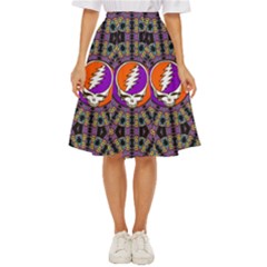 Gratefuldead Grateful Dead Pattern Classic Short Skirt by Sarkoni