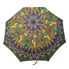 Grateful Dead Pattern Folding Umbrellas by Sarkoni
