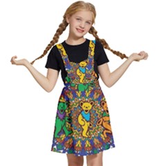Grateful Dead Pattern Kids  Apron Dress by Sarkoni