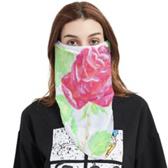 Flowers Art T- Shirtflower T- Shirt (1) Face Covering Bandana (triangle) by EnriqueJohnson