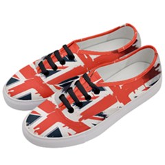 Union Jack England Uk United Kingdom London Women s Classic Low Top Sneakers by uniart180623
