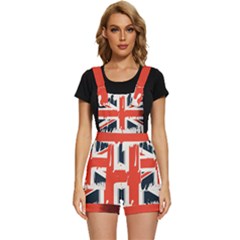 Union Jack England Uk United Kingdom London Short Overalls by uniart180623