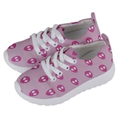 Alien Pattern Pink Kids  Lightweight Sports Shoes by Ket1n9