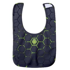 Green Android Honeycomb Gree Baby Bib by Ket1n9