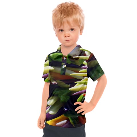 Bright Peppers Kids  Polo T-shirt by Ket1n9