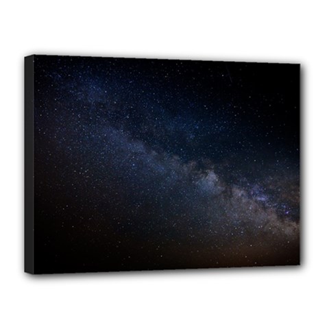 Cosmos-dark-hd-wallpaper-milky-way Canvas 16  X 12  (stretched) by Ket1n9