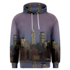 Skyline-city-manhattan-new-york Men s Overhead Hoodie by Ket1n9