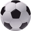 Soccer Ball UV Print Round Tile Coaster View1