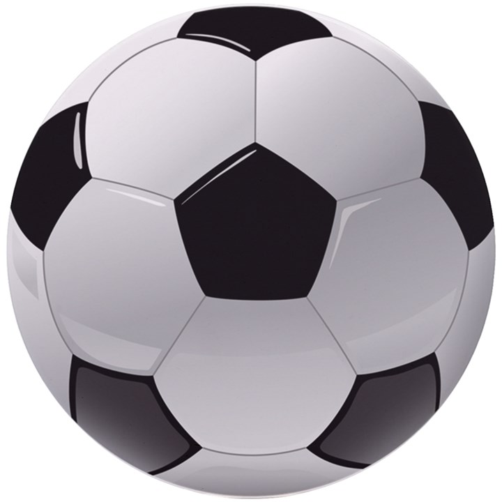 Soccer Ball UV Print Round Tile Coaster