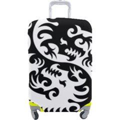 Ying Yang Tattoo Luggage Cover (large) by Ket1n9