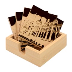 Architecture-parliament-landmark Bamboo Coaster Set by Ket1n9