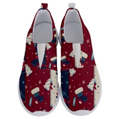 Flat Design Christmas Pattern Collection Art No Lace Lightweight Shoes by Ket1n9