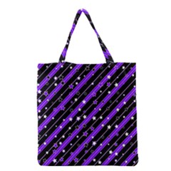 Christmas Paper Star Texture Grocery Tote Bag by Ket1n9