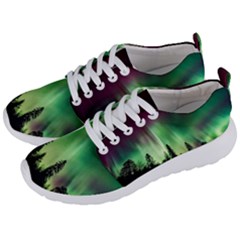 Aurora-borealis-northern-lights Men s Lightweight Sports Shoes by Ket1n9