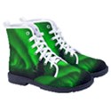 Aurora-borealis-northern-lights- Women s High-Top Canvas Sneakers View3