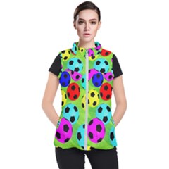 Balls Colors Women s Puffer Vest by Ket1n9