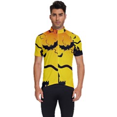 Halloween Night Terrors Men s Short Sleeve Cycling Jersey by Ket1n9