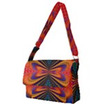 Casanova Abstract Art-colors Cool Druffix Flower Freaky Trippy Full Print Messenger Bag (L)