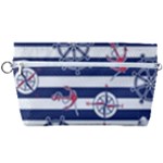 Seamless-marine-pattern Handbag Organizer