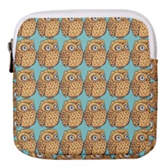 Owl Bird Pattern Mini Square Pouch by Grandong
