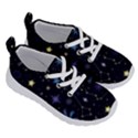 Starry Night  Space Constellations  Stars  Galaxy  Universe Graphic  Illustration Running Shoes View3