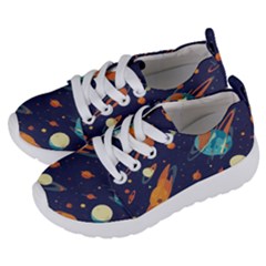 Space Galaxy Planet Universe Stars Night Fantasy Kids  Lightweight Sports Shoes by Grandong