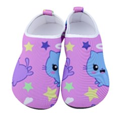 Seamless Pattern With Cute Kawaii Kittens Men s Sock-style Water Shoes by Grandong