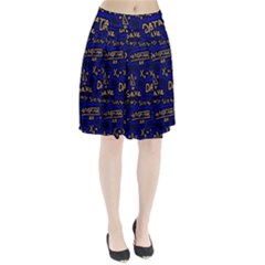 Art Pattern Design Background Graphic Pleated Skirt by Vaneshop