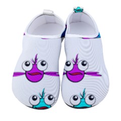 Fish Swim Cartoon Funnycute Women s Sock-style Water Shoes