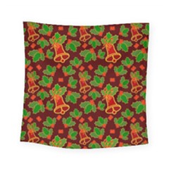 Christmas Wrapping Paper Square Tapestry (small) by Pakjumat