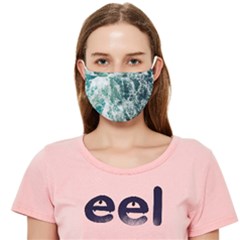Blue Ocean Waves Cloth Face Mask (adult) by Jack14