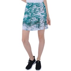 Blue Ocean Waves 2 Tennis Skirt by Jack14