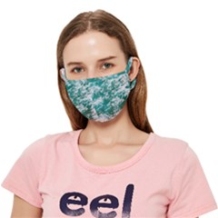 Blue Ocean Waves 2 Crease Cloth Face Mask (adult) by Jack14