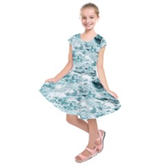 Ocean Wave Kids  Short Sleeve Dress by Jack14